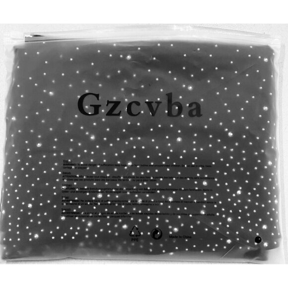 Gzcvba Sheer Chiffon Shawls & Wraps for Evening Dresses Elegant Soft Sparkly - Picture 8 of 9
